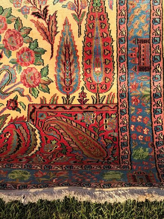 Nowy Dywan Jedwabny dywan perski GHOUM / Qom 200x120 galeria 20 tyś