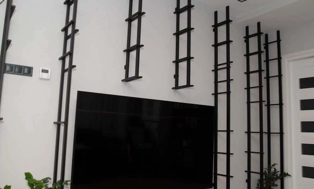 Meble loftowe, zabudowy regały typu loft