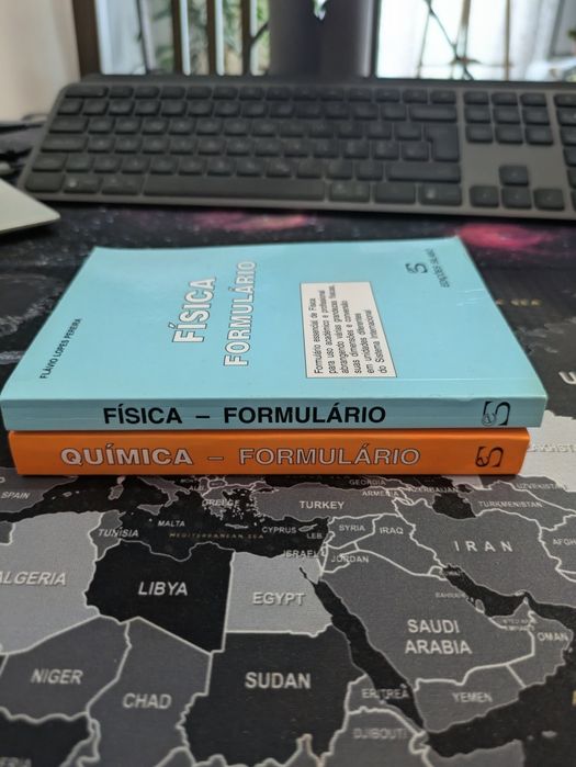 Pack Livros Formulário Química e Física Edições Silabo