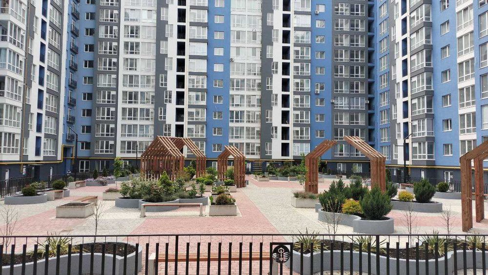 Здана двохкімнатна квартира на першому поверсі в новому ЖК