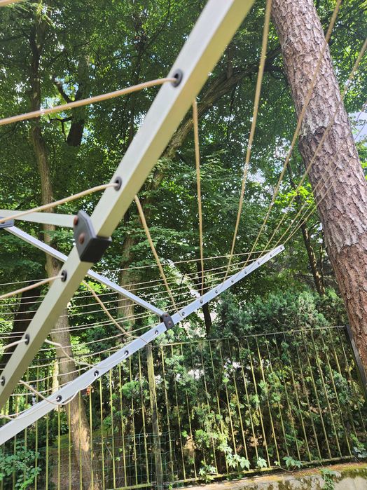 wieszak na pranie ogrodowy