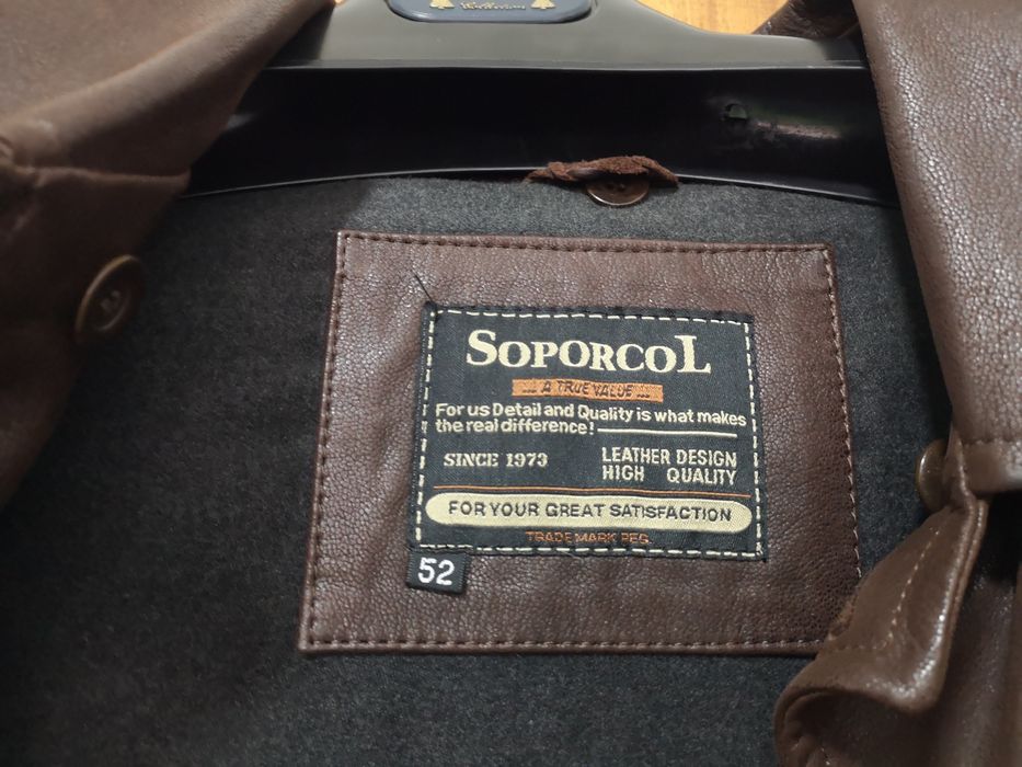 Casaco de homem, de pele genuína, Soporcol, 52