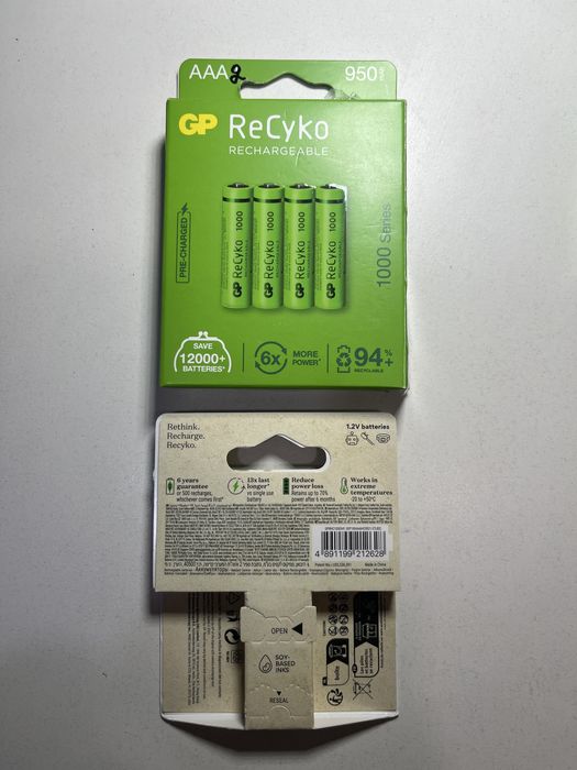 Аккумуляторы GP AAA…