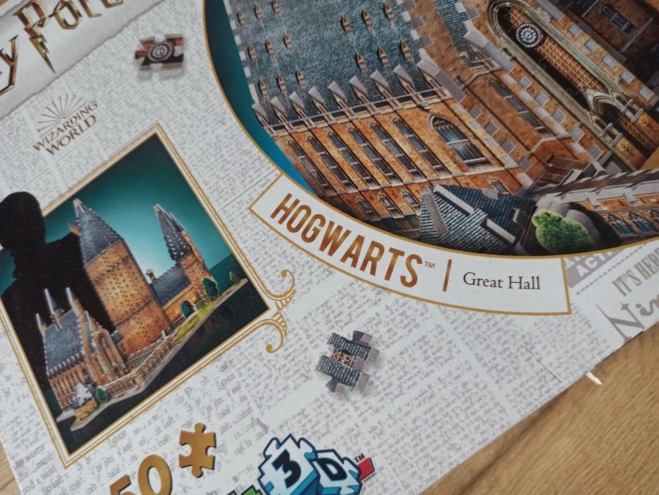Harry Potter puzzle 3d Great Hall nowe