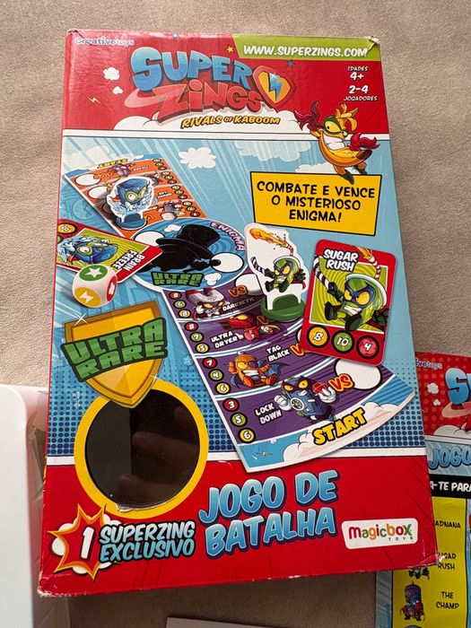 jogo Tabuleiro SuperZings
