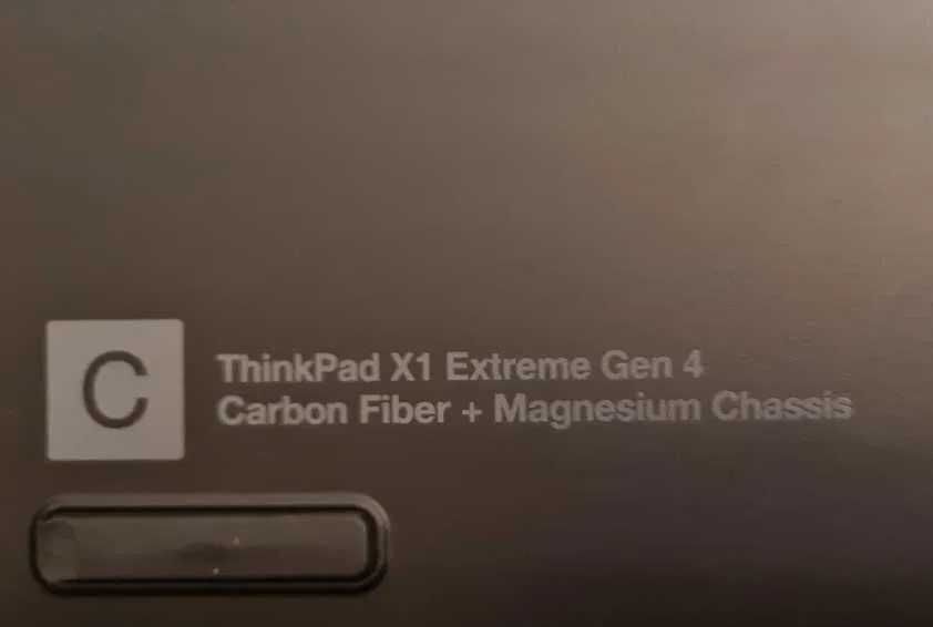 Lenovo X1 Extreme Gen 4 i7-11850H 64GB RAM 1TB SSD RTX 3050Ti 16" W11