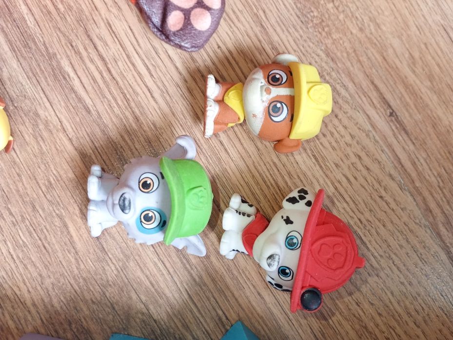 Psi patrol figurki klocki puzzle