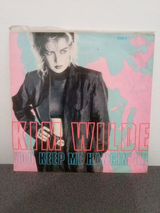 Vinil single Kim Wilde, You Keep Me Hangin' On