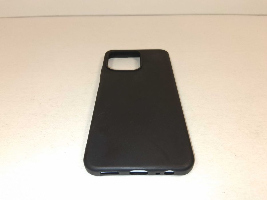 Z058 Etui Do Ulefone Note 16 Pro Czarny Silikon + 2x Szkło Hartowane