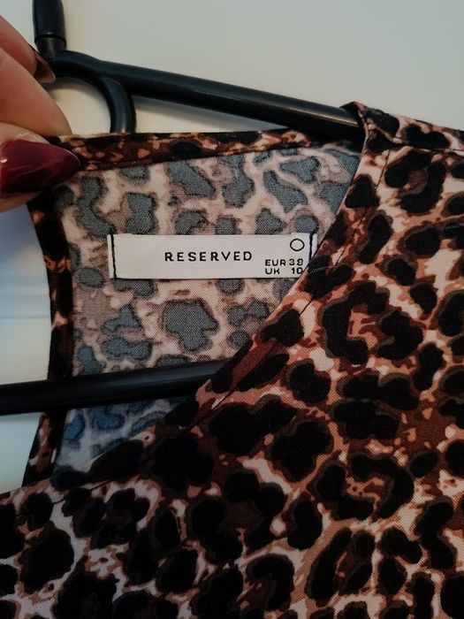 Sukienka panterka Reserved 38