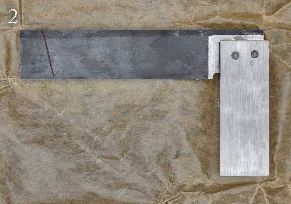 Угольник слесарный УШ 100 мм, СССР