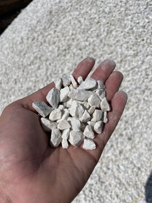 Grys BIAŁA MARIANNA Extra White Biały Kamień do Ogrodu Worki Grys