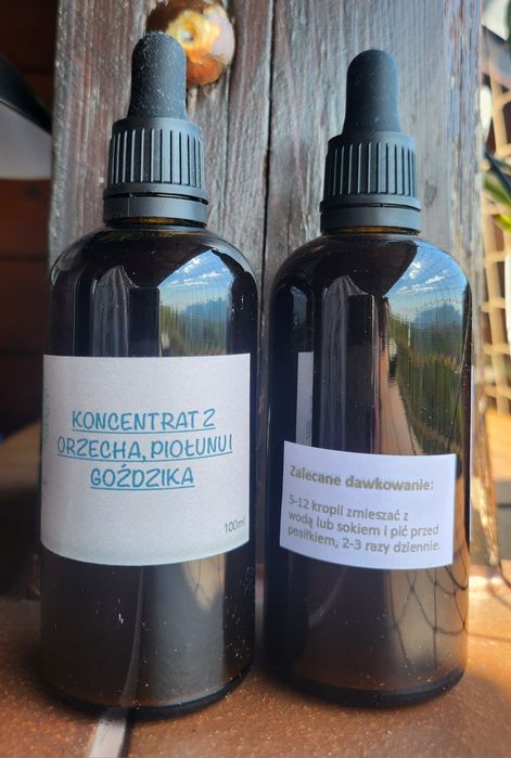 Koncentrat z orzechów, piołunu I goździków  100ml