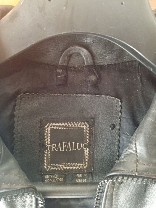 Blusão de pele Trafaluc M ( 100% pele )