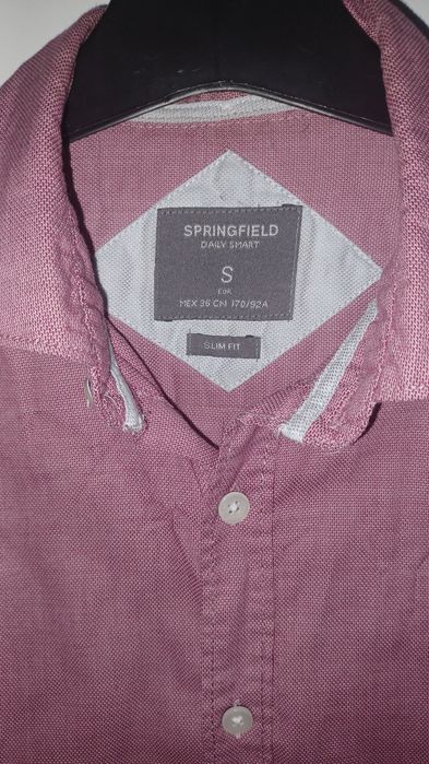 Camisa Springfield Bourdeax Claro Tamanho S