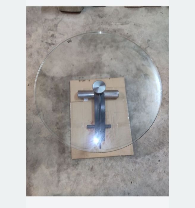 Mesa vidro redonda Rolf Benz