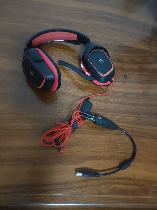 Headset logitech g230 e adaptador usb