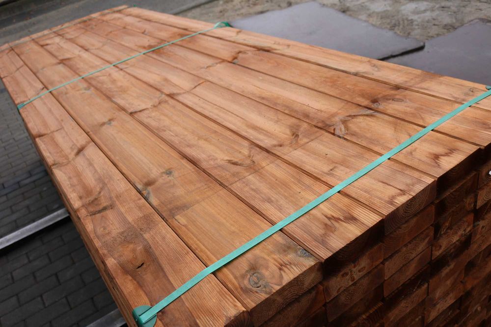 Kantówka strugana oraz impregnowana ciśnieniowo różne wymiary