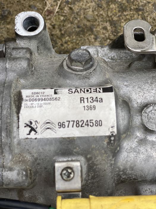 Компресор кондиціонера Sanden Пежо 508; 2,0 blu hdi, Сітроен