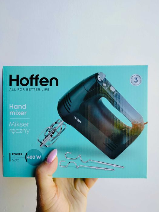 Mikser robot ręczny kuchenny Hoffen Turbo 400W
