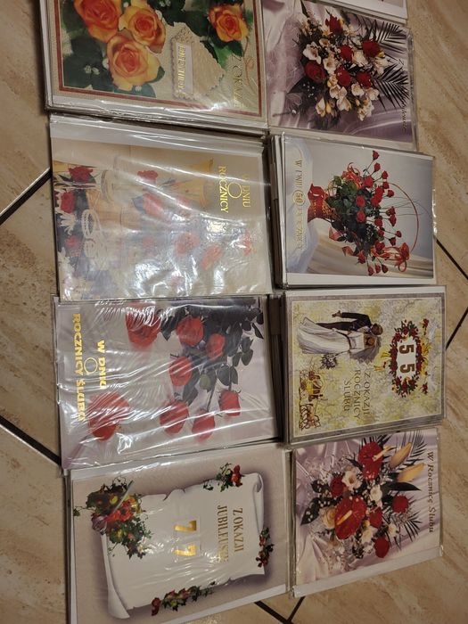 Kartki na rocznice slubu duzo