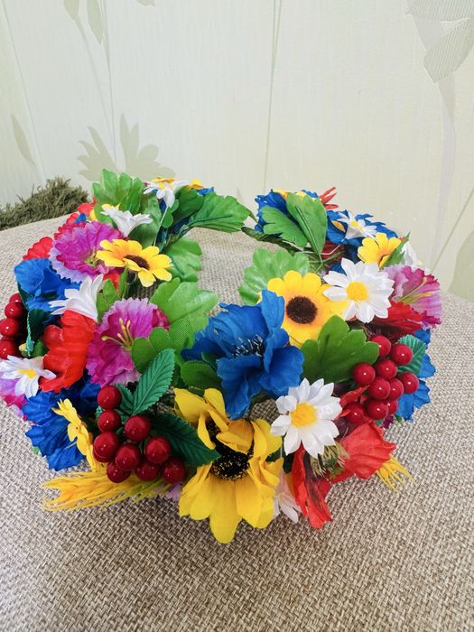 Віночок на голову до вишиванки