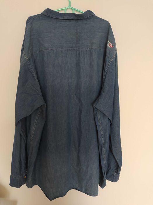 Koszula jeansowa Duke D555 duża r. 5XL/6XL