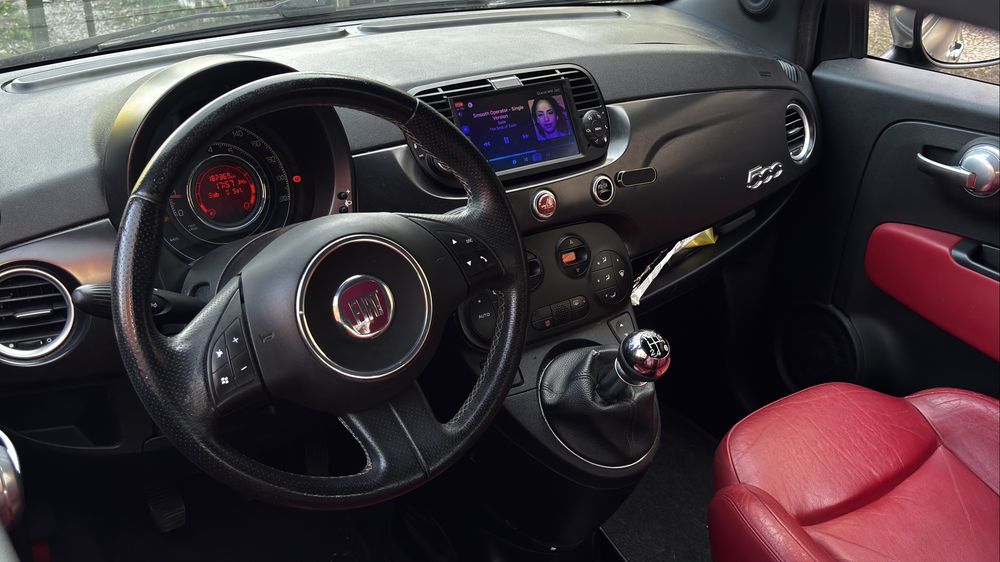 Fiat 500 Sport 0.9 TwinAir Turbo Black Edition (Com Apple Carplay e Android Auto)
