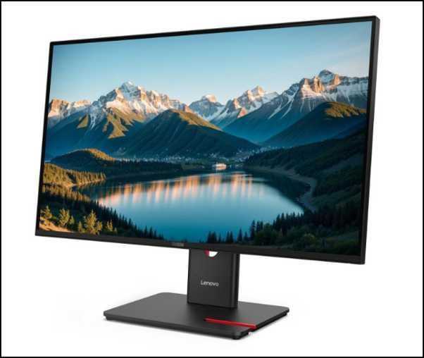 Lenovo ThinkVision P27Q-40 27" QHD USB-C – **NOVO** | **Nunca Utilizado** | Ideal para Trabalho e Home Office