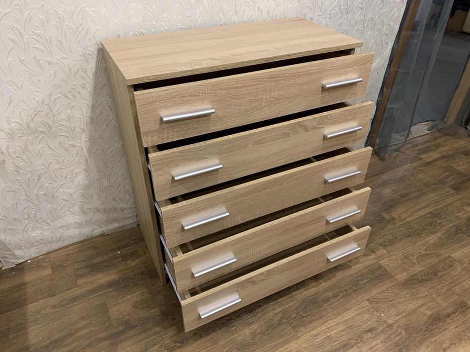РАСПРОДАЖА ! Комод 5 Ящиков Всегда в Наличии Разные Цвета АКЦИЯ !