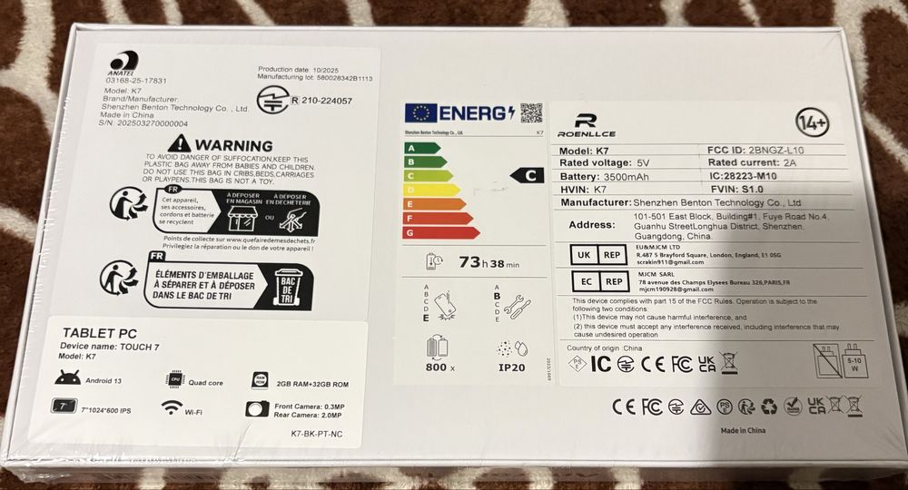 Планшет новий. Чохол в подарунок