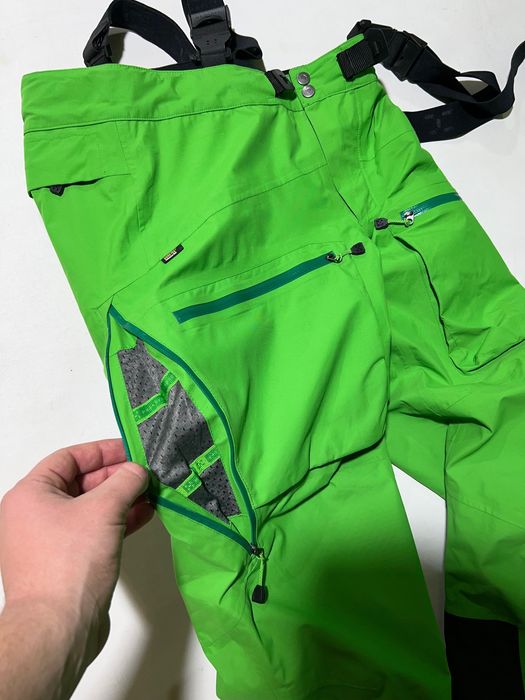 Лижні штани Haglofs Nevluk Gore-Tex яскраво зелені чоловічі рS