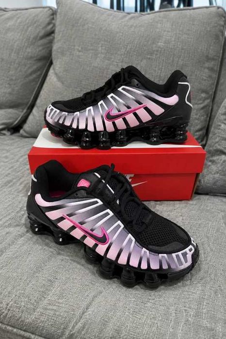 Nike Shox TL Black Playful Pink r.36