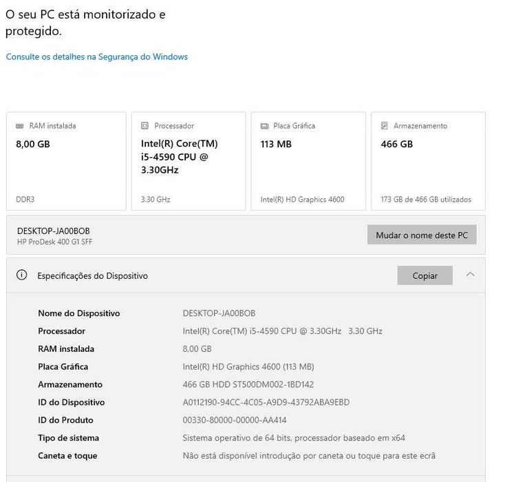 HP ProDesk 400 G1 SFF PC — Intel Core i5, 8 GB RAM, Ready to Use!64553303035395123