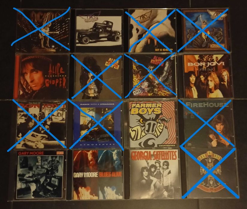 112 CDs (Pop/Rock, Hard Rock, Alternative Rock, Metal) desde 3€
