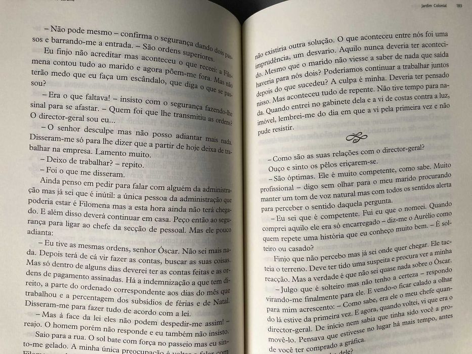 Jardim Colonial, de José António Saraiva