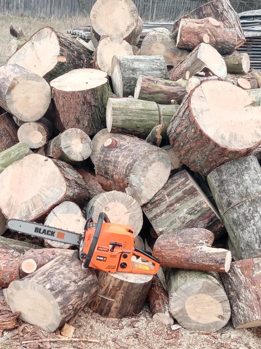 Drewno opałowe sucha sosna w klockach