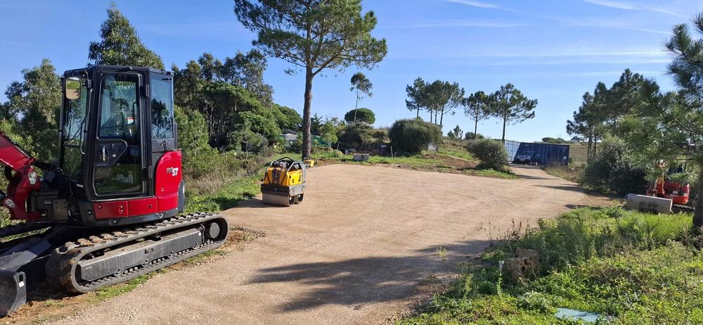 serviços de terraplanagens/limpeza de terrenos