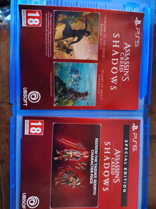 Assassin's creed shadows PS5 Special edition