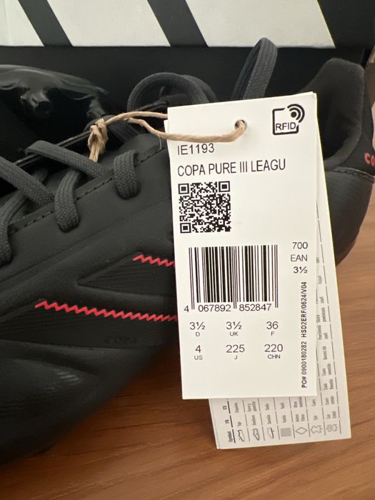 Chuteiras futebol Adidas Copa Pure III League 36