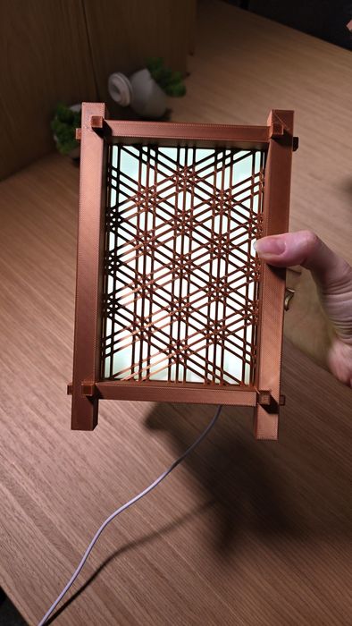 LED настільна лампа USB | світильник для блекауту | нічник Kumiko