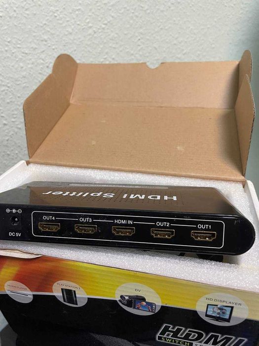 Продаю HDMI Splitter HD-104 в коробці