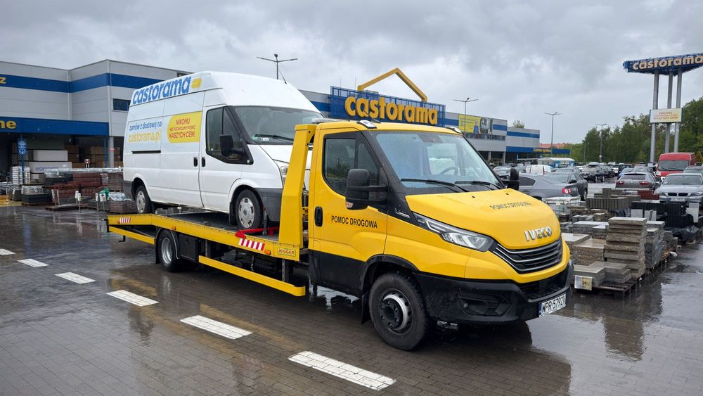 Tanie Holowanie Pomoc Drogowa Laweta 24H Transport Aut Słupsk 6Osobowa