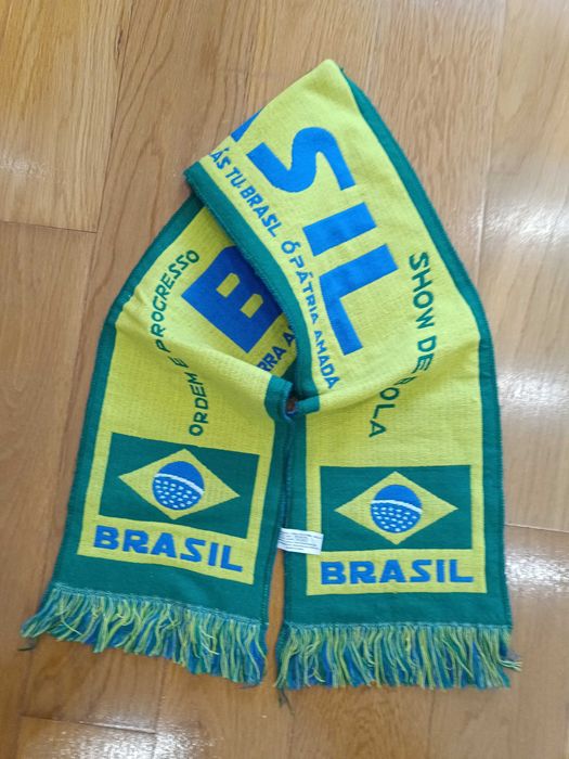 Brasil football scarf echarpe novo _B030