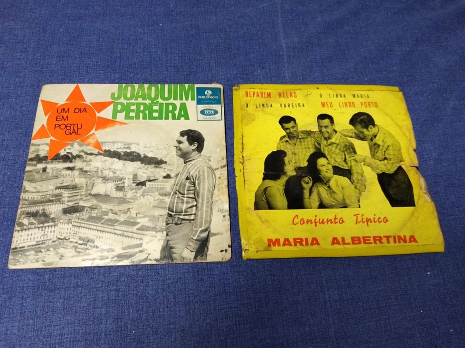 Discos Vinil antigos single.