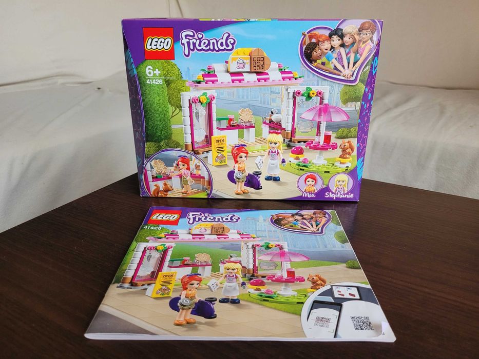 Klocki Lego Friends Parkowa kawiarnia w Heartlake City 41426 Pudełko
