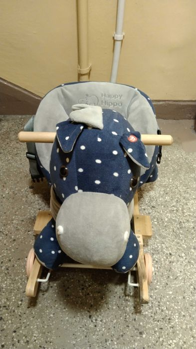 Jeździk bujak 2w1 Happy Hipo