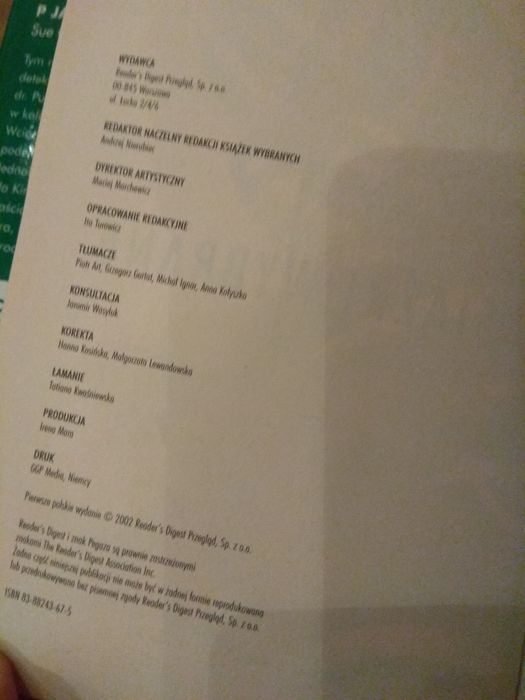 Książki wybrane Reader's Digest , książka twarda okładka
