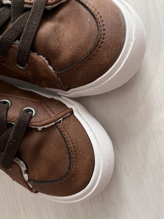 Buty jesienne botki chłopięce ocieplane 28 dla  chłopca