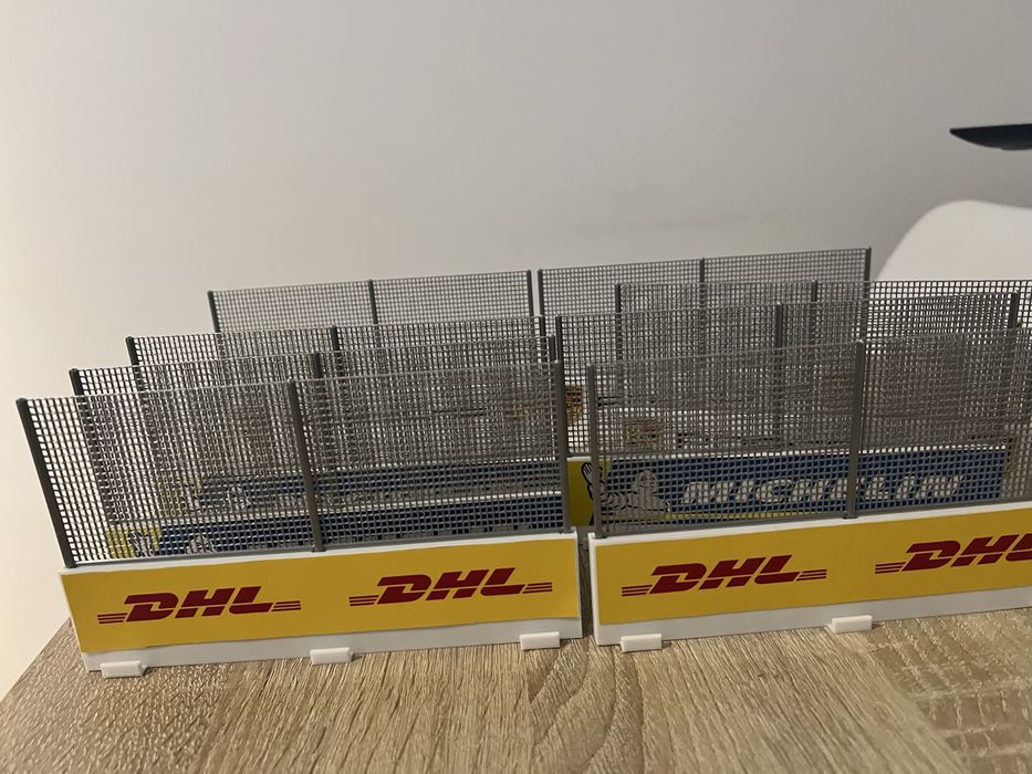 Muros para rectas Scalextric